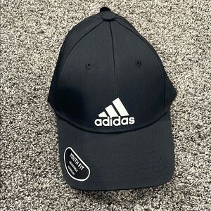 Adidas youth fit Black hat. NWT